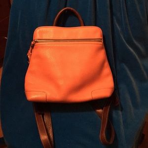 Dooney & Bourke Tangerine Orange Backpack